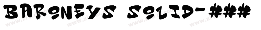 Baroneys Solid字体转换